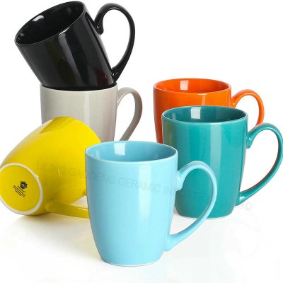 ceramic mug with color glaze colorful ceramic mug withhandle