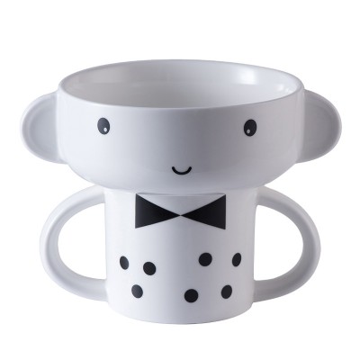 porcelain  bowl and mug set for children ceramic dinner tableware set for kids